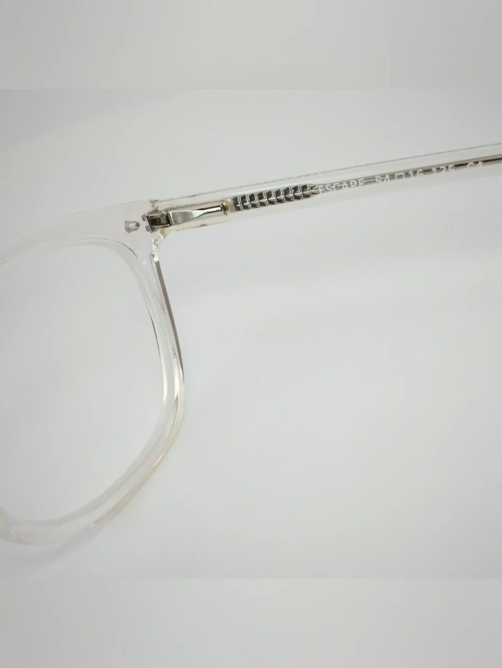 Escape. Transparent Clear Women's Eyewear Frames - Minimal Designer Style